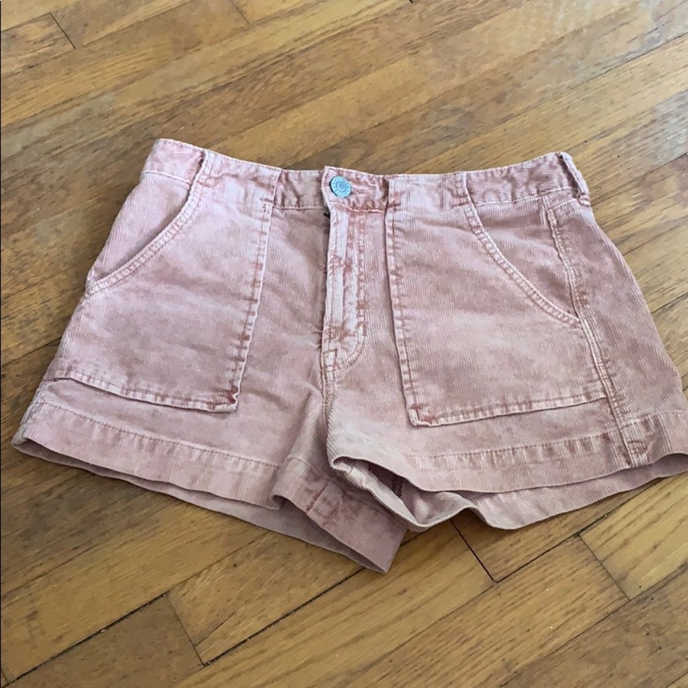 American Eagle light pink super stretch shorts